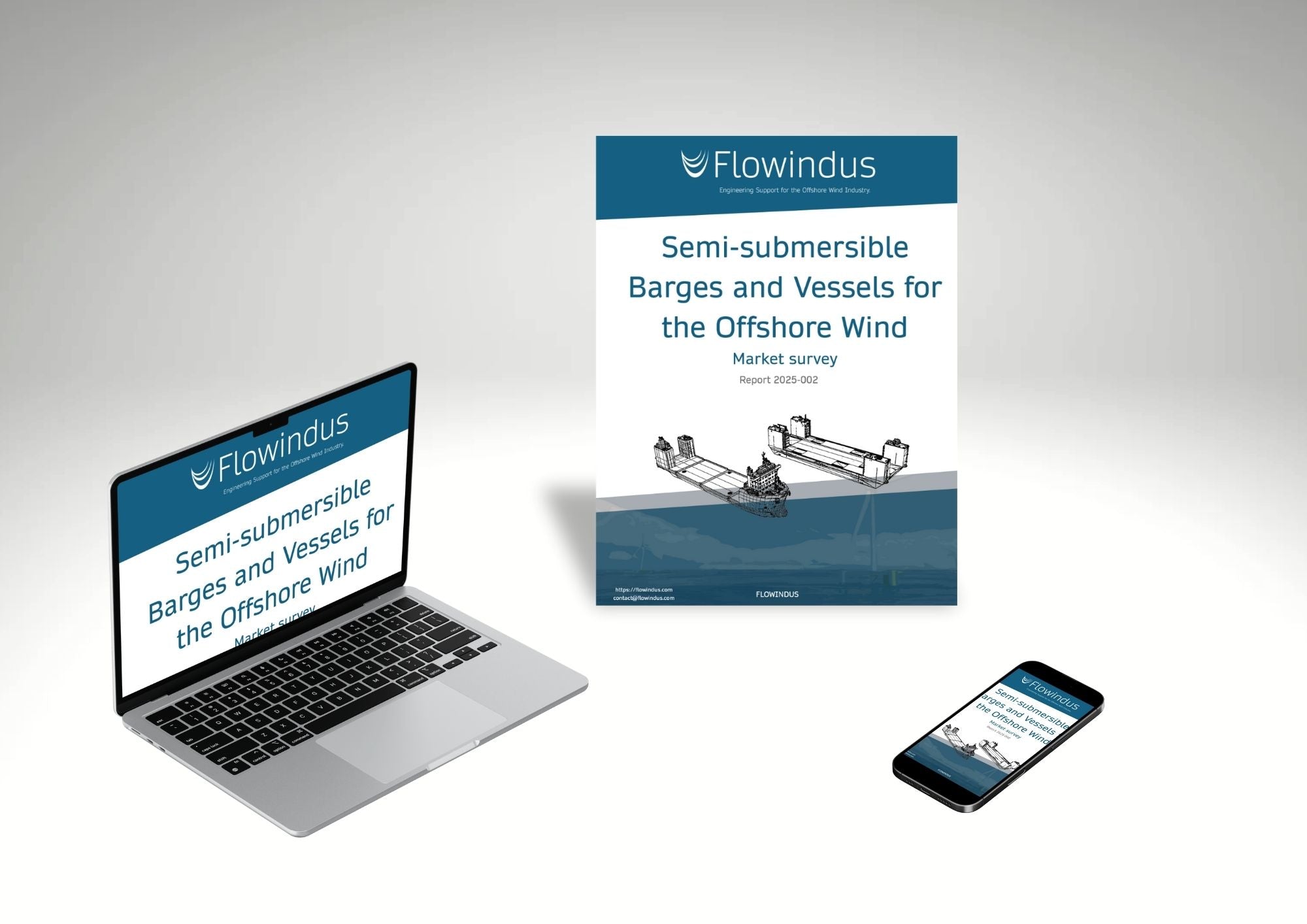 Semi-submersible Barges and Vessels for the Offshore Wind: Market survey